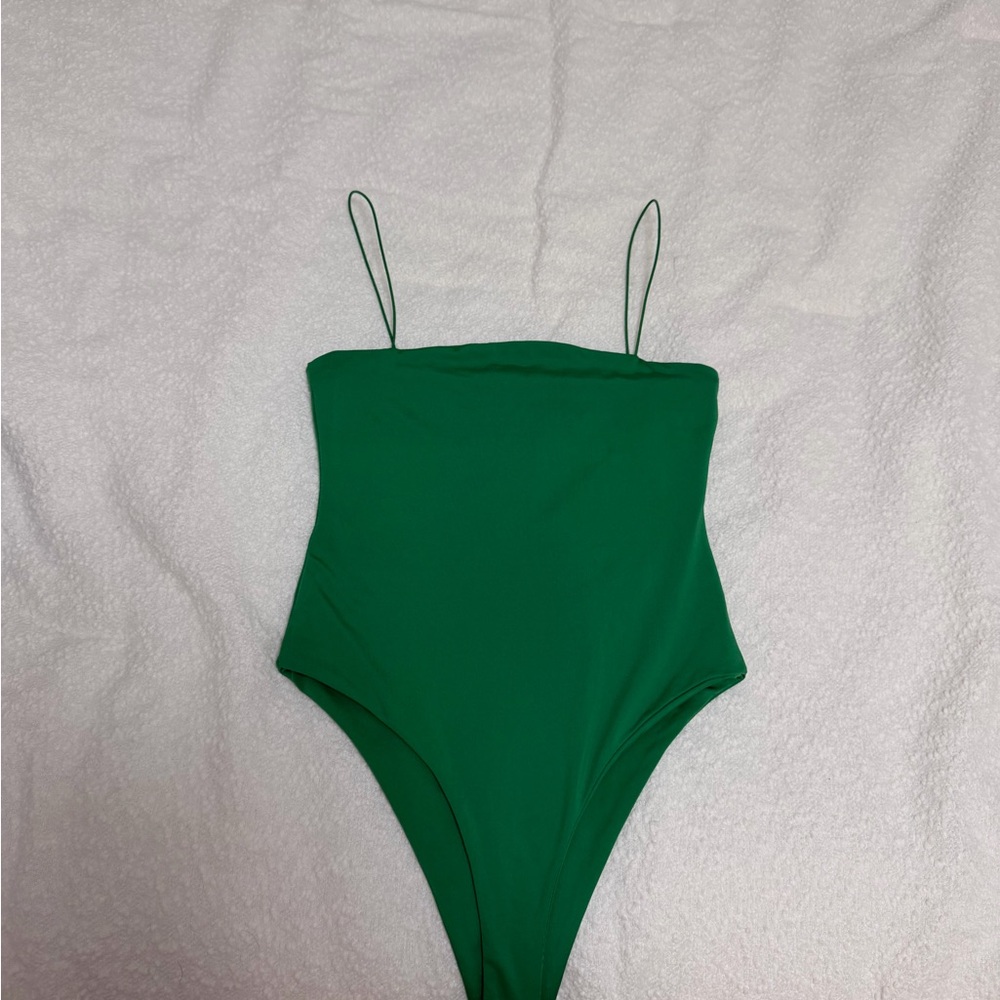 Green SHEIN Bodysuit